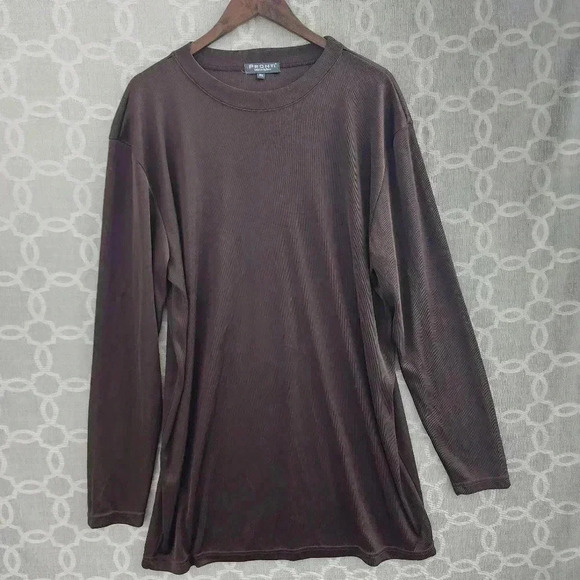 Pronti Crew Neck Long Sleeve Pullover Shirt Men's 3XL - Picture 1 of 8